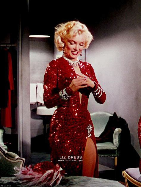 Marilyn Monroe Red Dresses