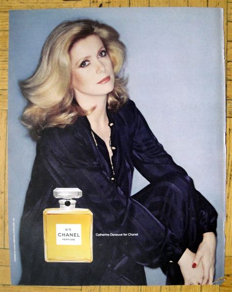1979 Catherine Deneuve Chanel No 5 Perfume Original 12 10 Etsy