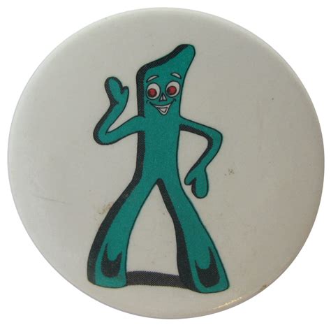 Gumby Busy Beaver Button Museum Busy Beaver Buttons Pin Backs