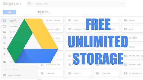 Drive file stream gives you access to files directly from your computer, without impacting all of your disk space. Google Drive offers unlimited storage to students and ...