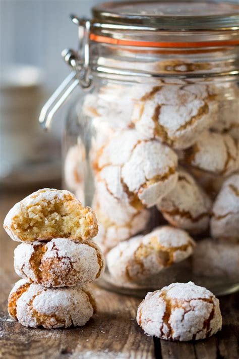 I'm sure you've been eating eggs every day for breakfast though. Italian Amaretti cookies - crisp on the outside, chewy on the inside. A great, gluten-free way ...