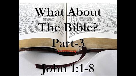What About The Bible Part 3 Youtube