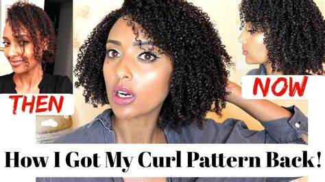 How I Got My Curl Pattern Back And How To Prevent Damaged Loosened Curl