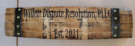 Personalized Bourbon Barrel Staves Etsy Personalized Bourbon Barrel