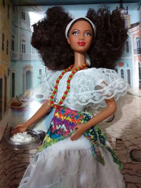 barbie dolls of the world brasil barbie baiana negra r 120 00 em mercado livre