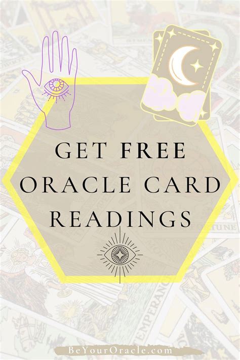 Free Oracle Card Readings Free Tarot Reading Oracle Card Reading