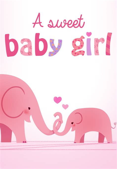 Free Printable Cards For Baby Girl
