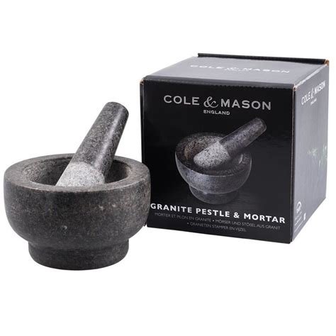Mortar and pestle have been around forever, worming their way into our kitchen before claiming their spots as one of the indispensable culinary tools. Granite Mortar & pestle - Whisk