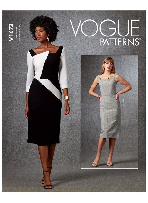 Vogue Patterns 1673 Misses Dress