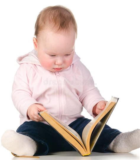 Baby White Book Stock Photo Image Of Blue Girl Beautiful 22924518