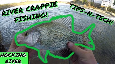 How To Hocking River Crappie Fishing Live Minnows Under Slip Bobber