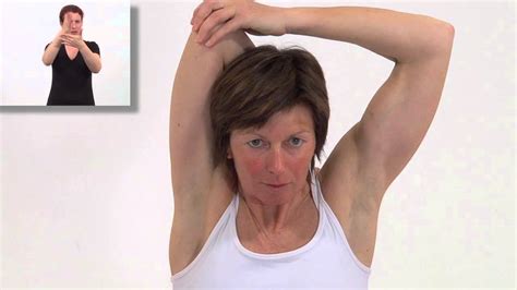 Dehnen Stretching Bung Oberarm Und Schultermuskulatur Youtube