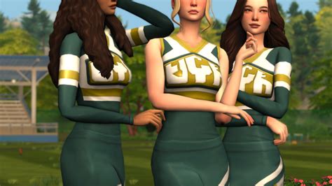 Sims 4 Cheerleading Routine One Sims 4 Sims 4 Custom