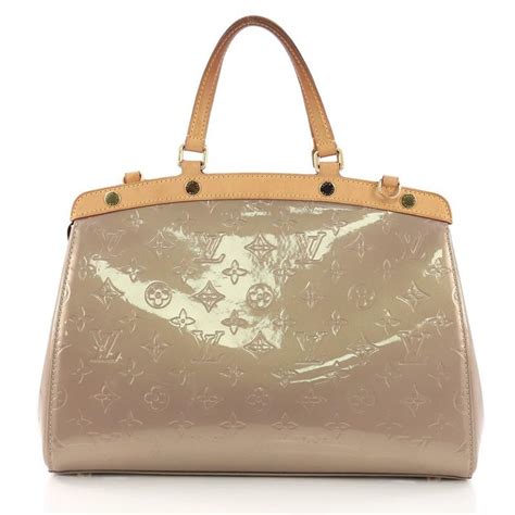 Louis Vuitton Brea Handbag Monogram Vernis Mm At Stdibs
