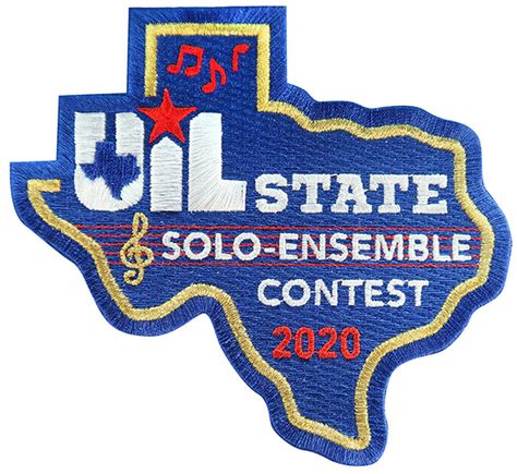 Uil Texas State Solo Ensemble Contest Patch And Attachment