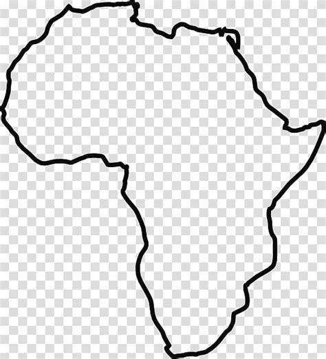South Africa Map Outline Png