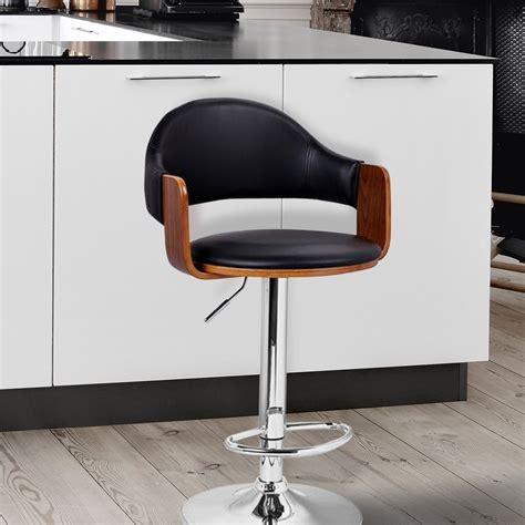 12 Best Modern Swivel Bar Stools With Back Adjustable Arms