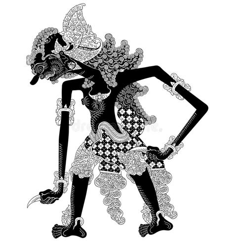 Maybe you would like to learn more about one of these? Wayang Ontoseno Hitam Putih - Punakawan High Resolution ...