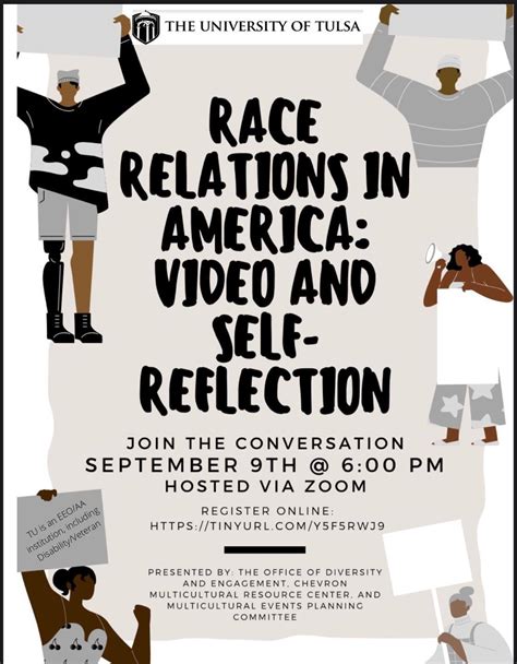 Race Relations Poster Events Calendar