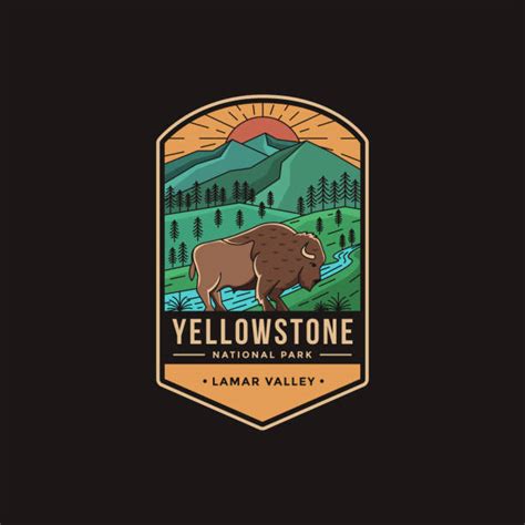 yellowstone national park illustrations royalty free vector graphics and clip art istock