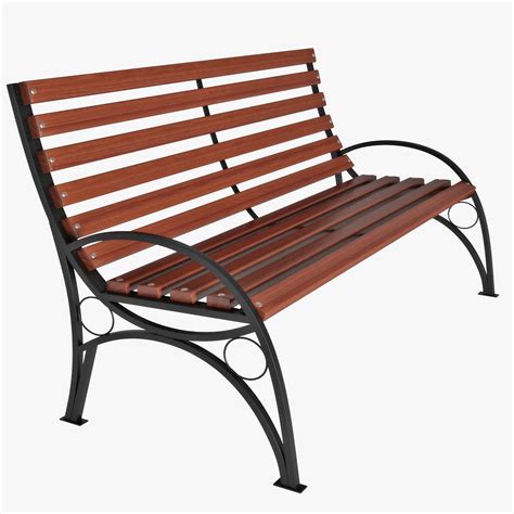 Bench 3d Model Cgtrader