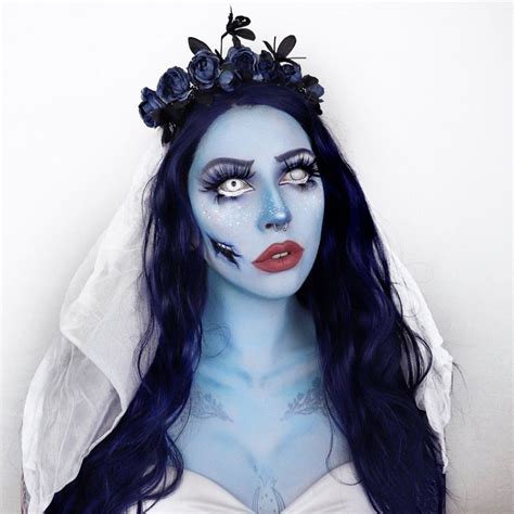 Scary Halloween Makeup Corpse Bride Tattoo Junkee Cosmetics Corpse