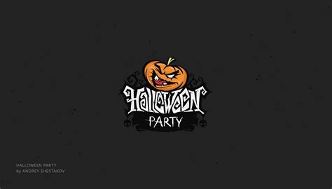 Logos Inspirados En La Fiesta Y Elementos Visuales De Halloween Paredro