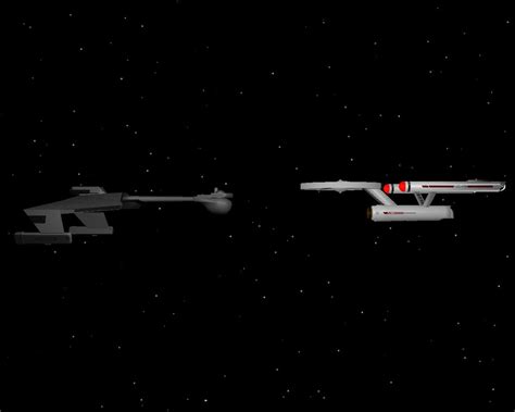 Enterprise Vs Klingon Battlecruiser By Mystarfleet On Deviantart