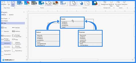 How To Create Class Diagram In Microsoft Visio