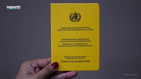 Bureau Of Quarantine Yellow Card Application December 2021