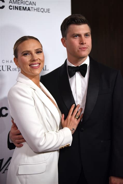 Scarlett Johansson And Colin Jost Have Rare Red Carpet Outing 3 Months