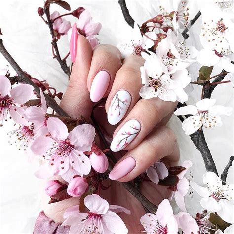 Stunning Cherry Blossom Nail Designs
