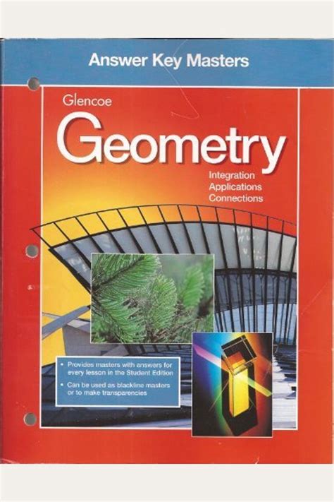 Buy Glencoe Geometry Integration Applications Connections Answer Key