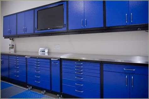 Upgrade to one of these for free: Special Kobalt Garage Cabinets — The Wooden Houses Design