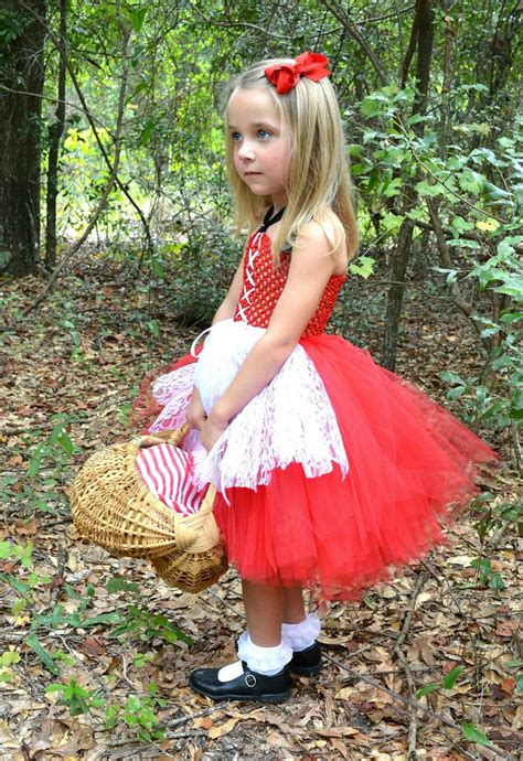 Little Red Riding Hood Costume Red Riding Hood Tutu Dress Etsy