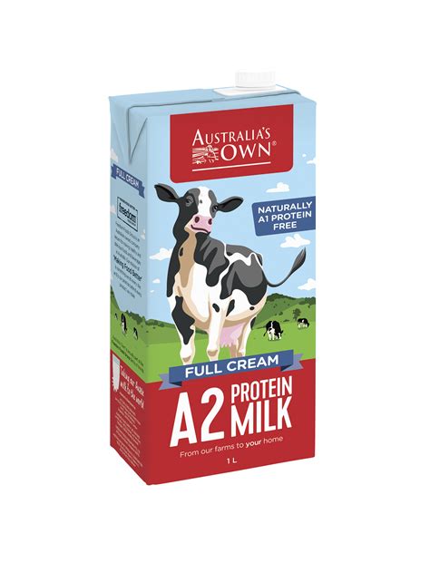 Buy Australias Own A2 Protein Full Cream Milk 1l Box Online At Natures
