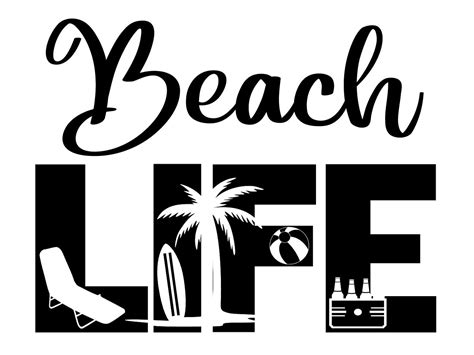 Beach Life Svg Free Southlat