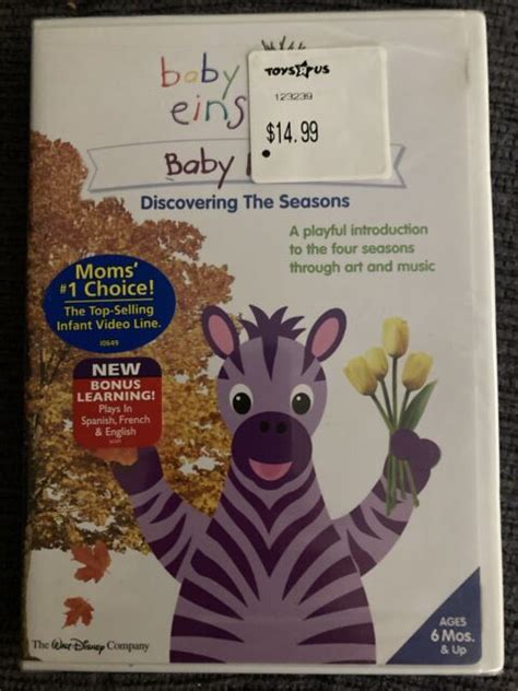 Baby Einstein Baby Monet Discovering The Seasons Dvd 2005 For