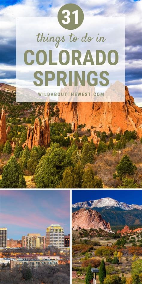 The Colorado Springs And Mountains With Text Overlay That Reads Things