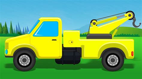 Tow Truck Towing Cars Trucks For Kids Construction Vehicle For