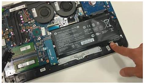 How to Replace Non Removable Laptop Battery - HP Pavilion - YouTube