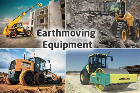 Different Types Of Earthmoving Equipment In India