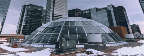 Edmonton City Centre Mall Skylight Project Flynncrew