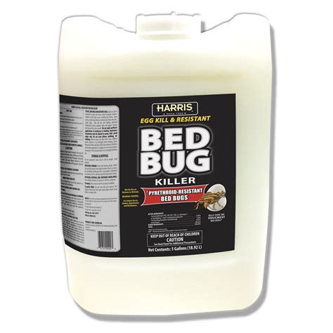 Harris Egg Kill And Resistant Bed Bug Killer 5 Gallon Ready To Use
