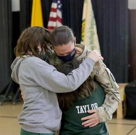 Watch Now Cape May County National Guard Mom Surprises Daughters After