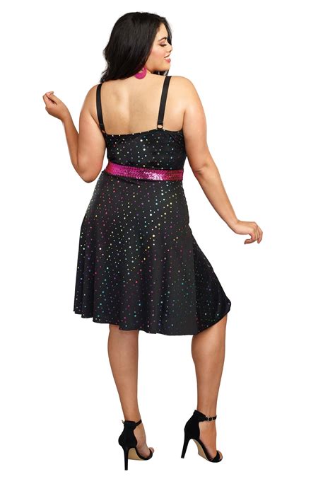 Disco Diva Plus Size Costume For Women
