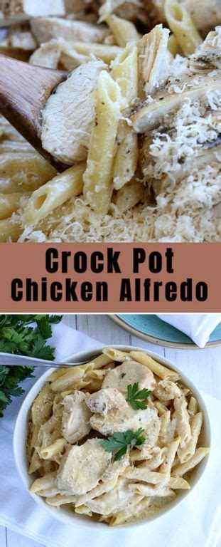 Crock Pot Chicken Alfredo Recipe Crock Pot Chicken Rosa Alfredo