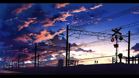 Anime Wallpaper Train Photos Cantik