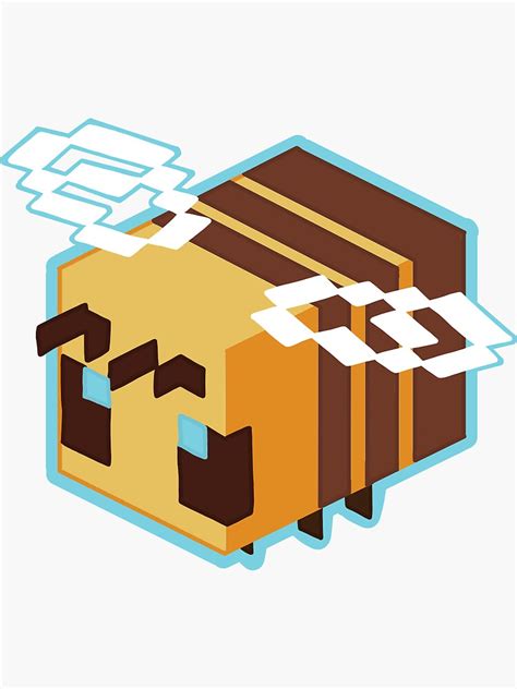 Minecraft Bee Template Printable Its Made From Cardstock Paper