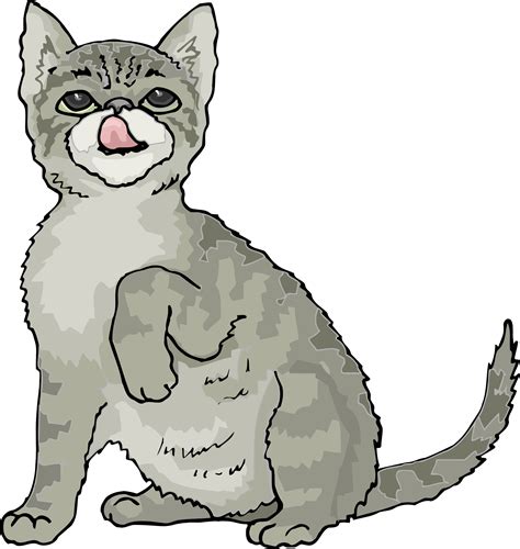 Hungry Cat Clip Art Image Clipsafari